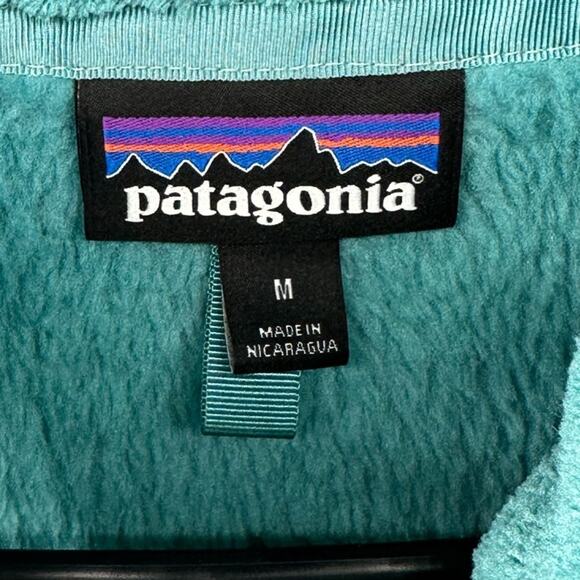 Patagonia‎ 1/4 Button Fleece Pullover Women’s Sz Medium - Picture 3 of 3